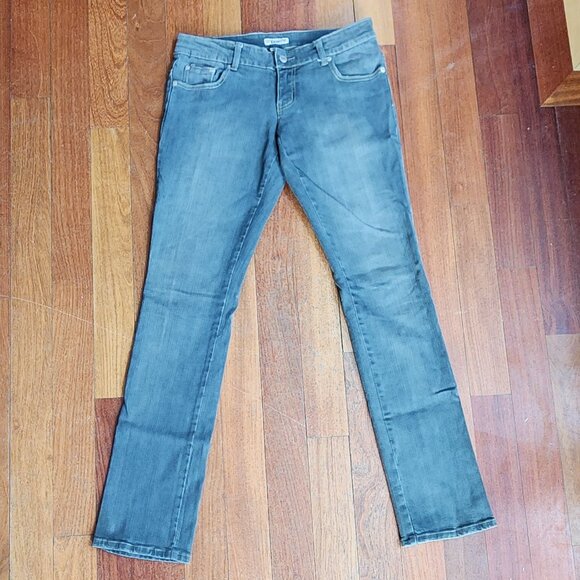 Forever 21 Gray Straight Leg Jeans Size 7 - Picture 4 of 16